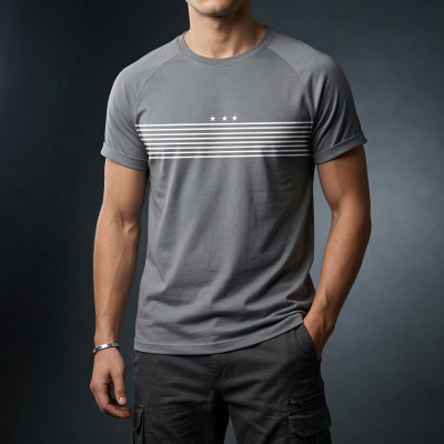Stylish/Comfortable sports T-Shirt 5 pcs Combo - Image 6