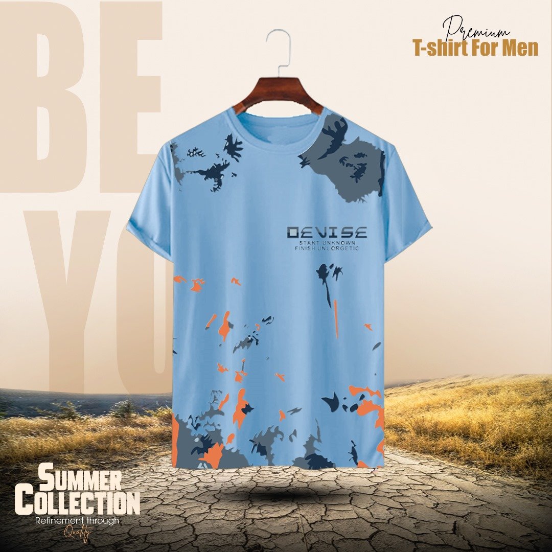 Stylish/Comfortable sports T-Shirt 5 pcs Combo - Image 3