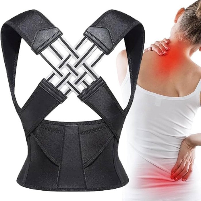 Posture Corrector Belt – আরামদায়ক ব্যাক ও শোল্ডার সাপোর্ট - Image 2