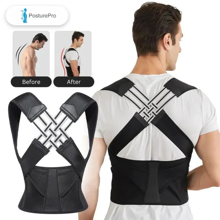 Posture Corrector Belt – আরামদায়ক ব্যাক ও শোল্ডার সাপোর্ট - Image 3